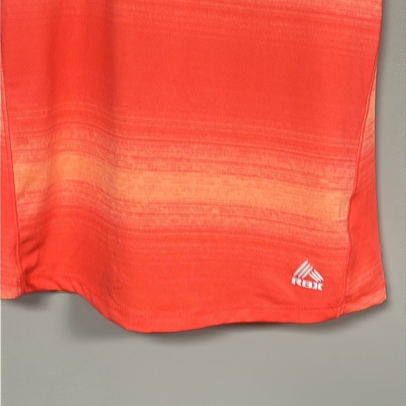 RBX Performance racerback tank top, orange stripes, S, Stretchy, great condition - Picture 6 of 9